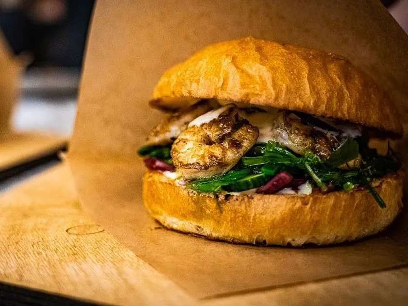 45. Hiidkreveti burger
