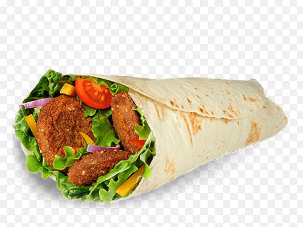 Falafel in Tortilla