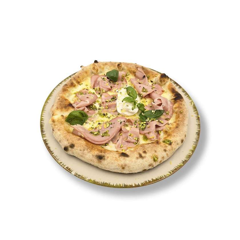Pizza Mortadella Burrata