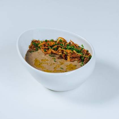 Supă Cremă de Hribi & Crispy Onion