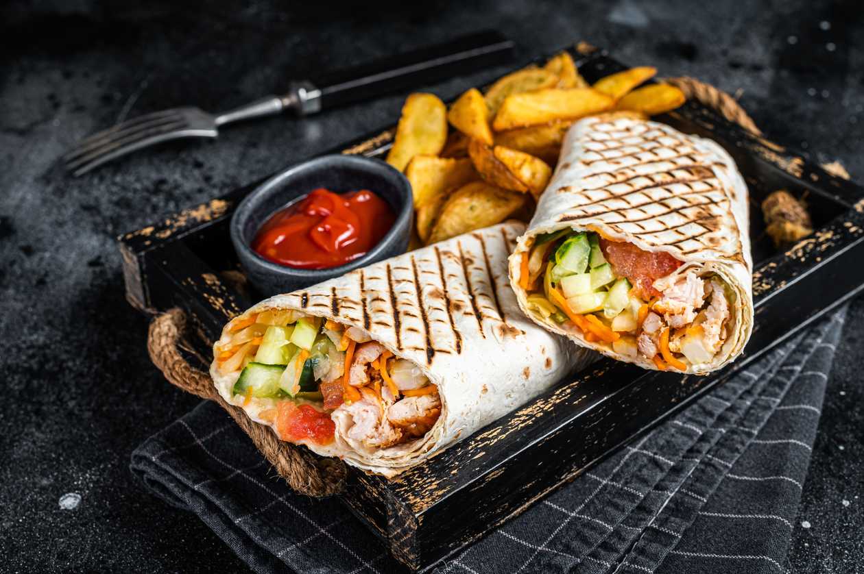 11. Tortilla s Hranolky