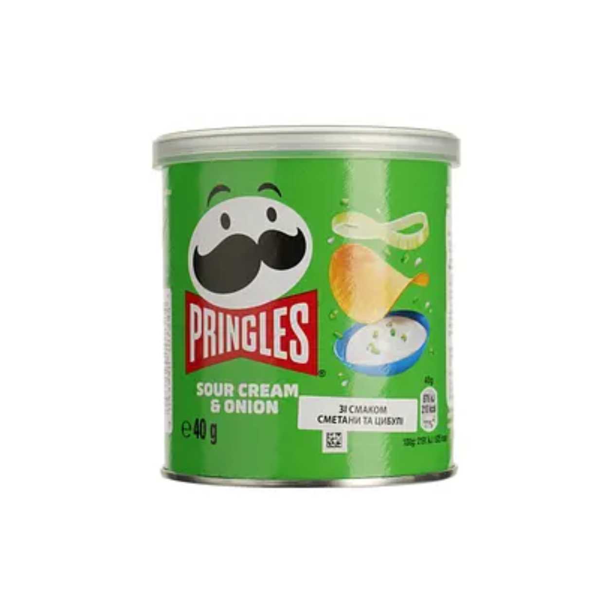 Чіпси Pringles Сметана та цибуля 40г