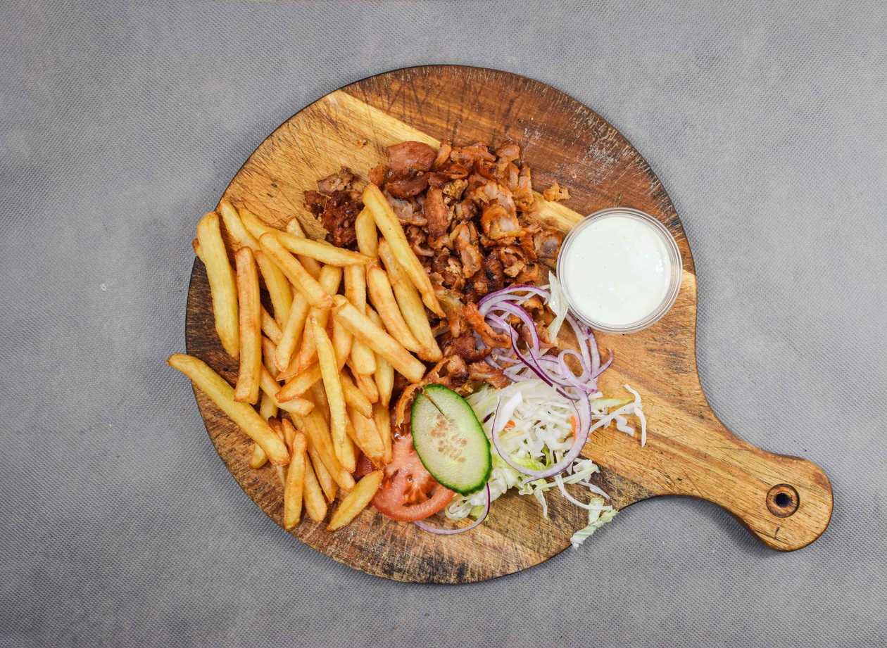 24. Velký Kebab Talíř