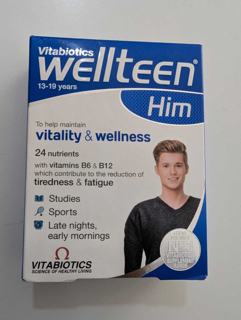 Wellteen him (30 doses) tablets x1