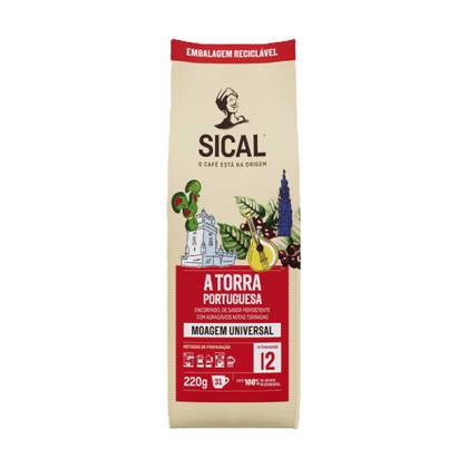 Café Moído Torrada Portuguesa Sical 220g
