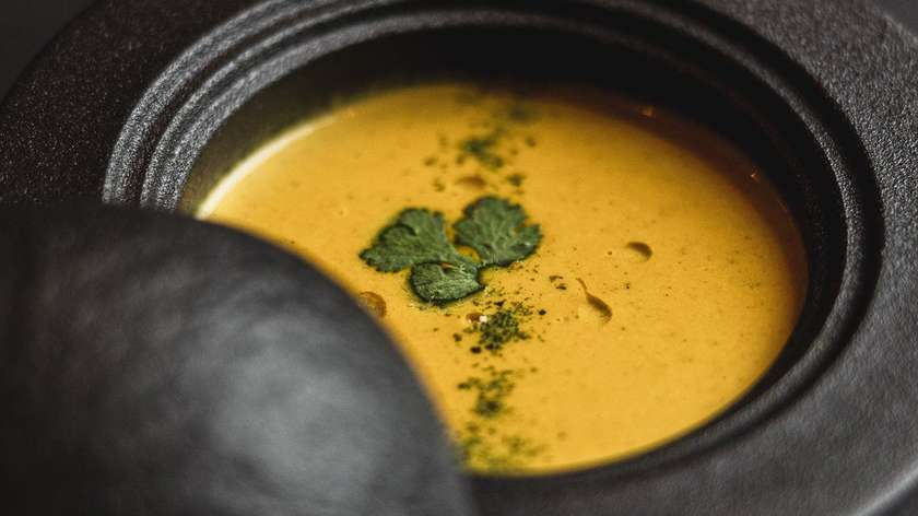 Homemade Kabocha Pumpkin Soup