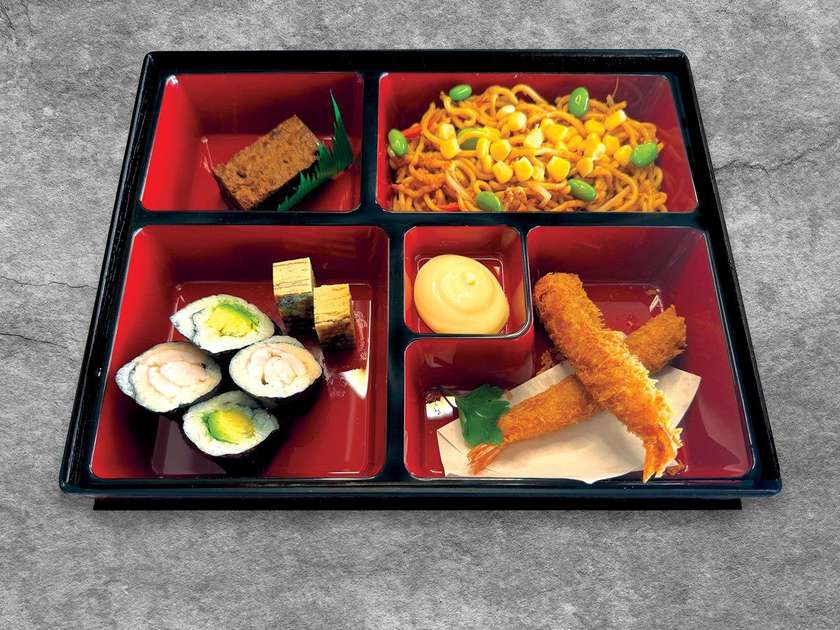 Kids Sushi Noodles Bento