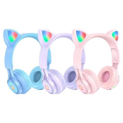 Hoco W39 Cat ear kids BT headphones