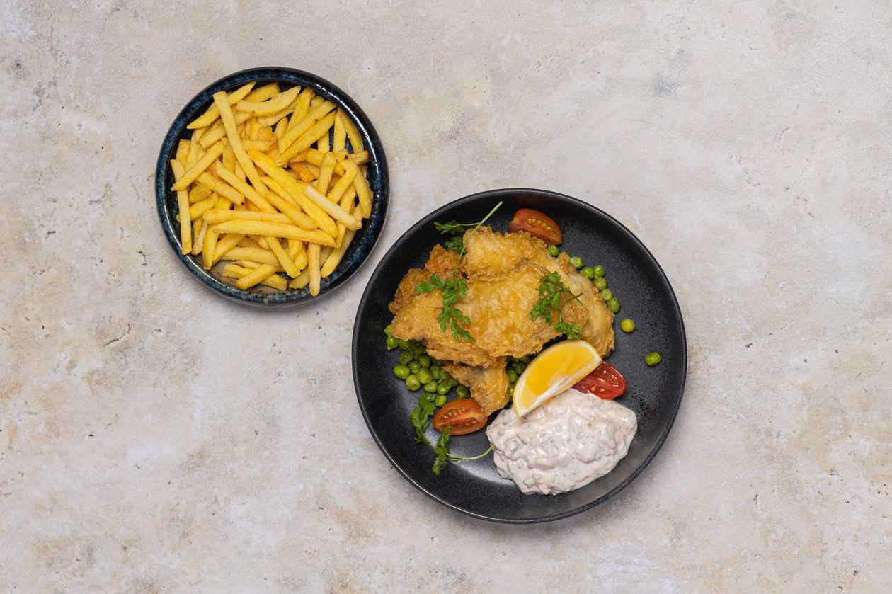 Gruzdinta menkė FISH AND CHIPS
