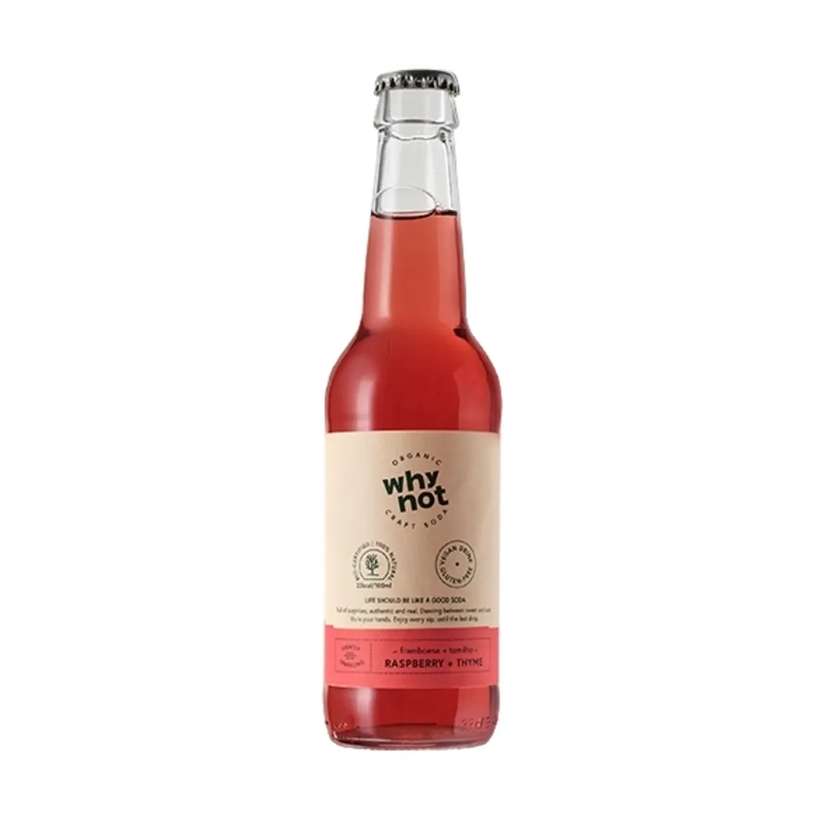 Why Not Raspberry + Thyme Soda