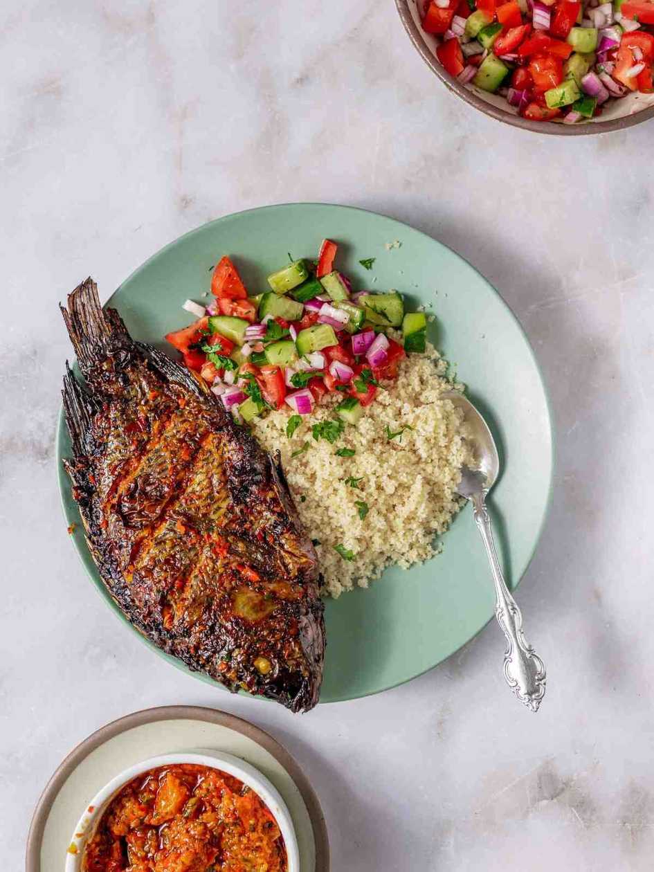 Tilapia with Acheke
