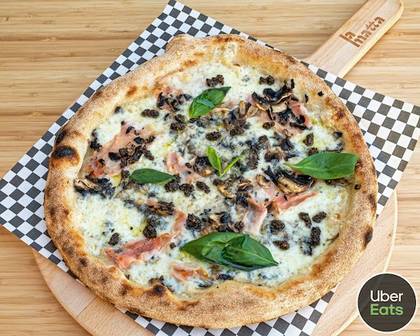 Cotto and Mushroom Pizza