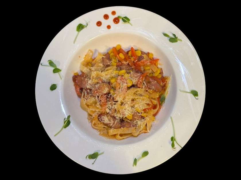 Паста з ковбасками Ель-Фуего