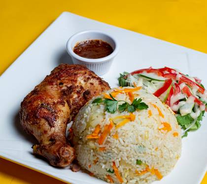 Fried Rice with Chicken