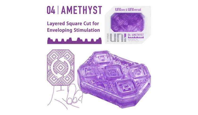 Tenga Uni Amethyst Sleeve