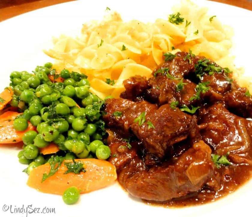 Beer Meat, Mixed with Chopped Onion