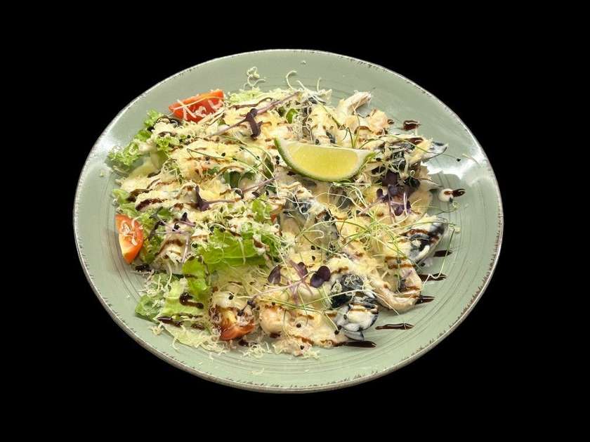 Салат із морепродуктами