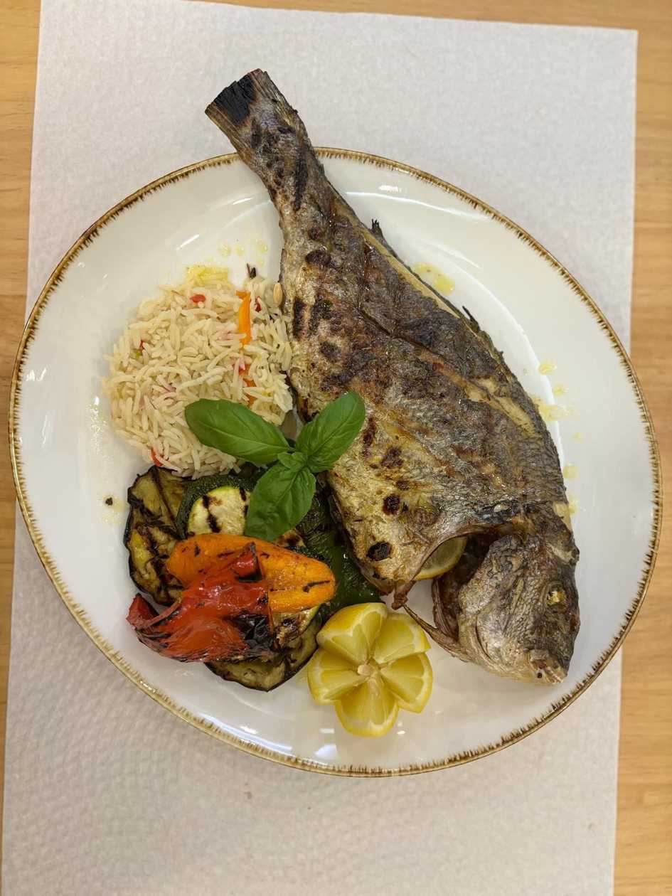 Grilled Sea Bream