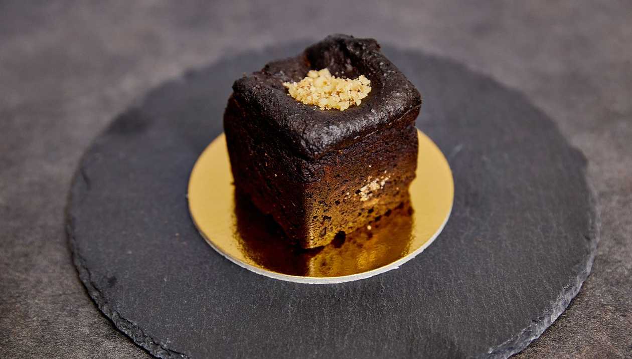 Keto vegan brownie