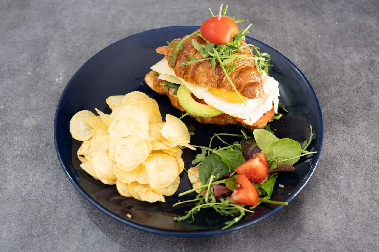 Vegetarian Breakfast Croissant