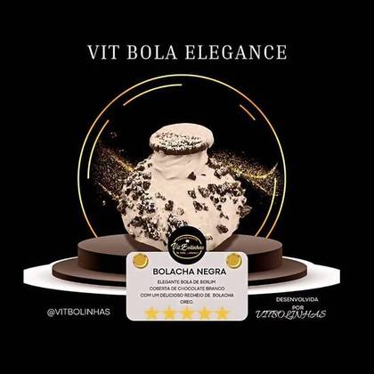 Vit Elegance " Bolacha Negra " Oréo