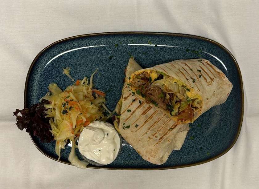 Wrap with Grilled Chicken