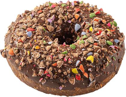 Donut with Hazelnut Cream Filling