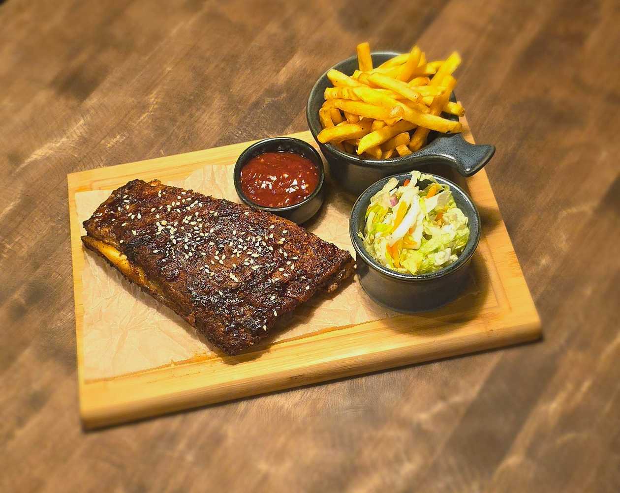 BBQ Glazed Ribs