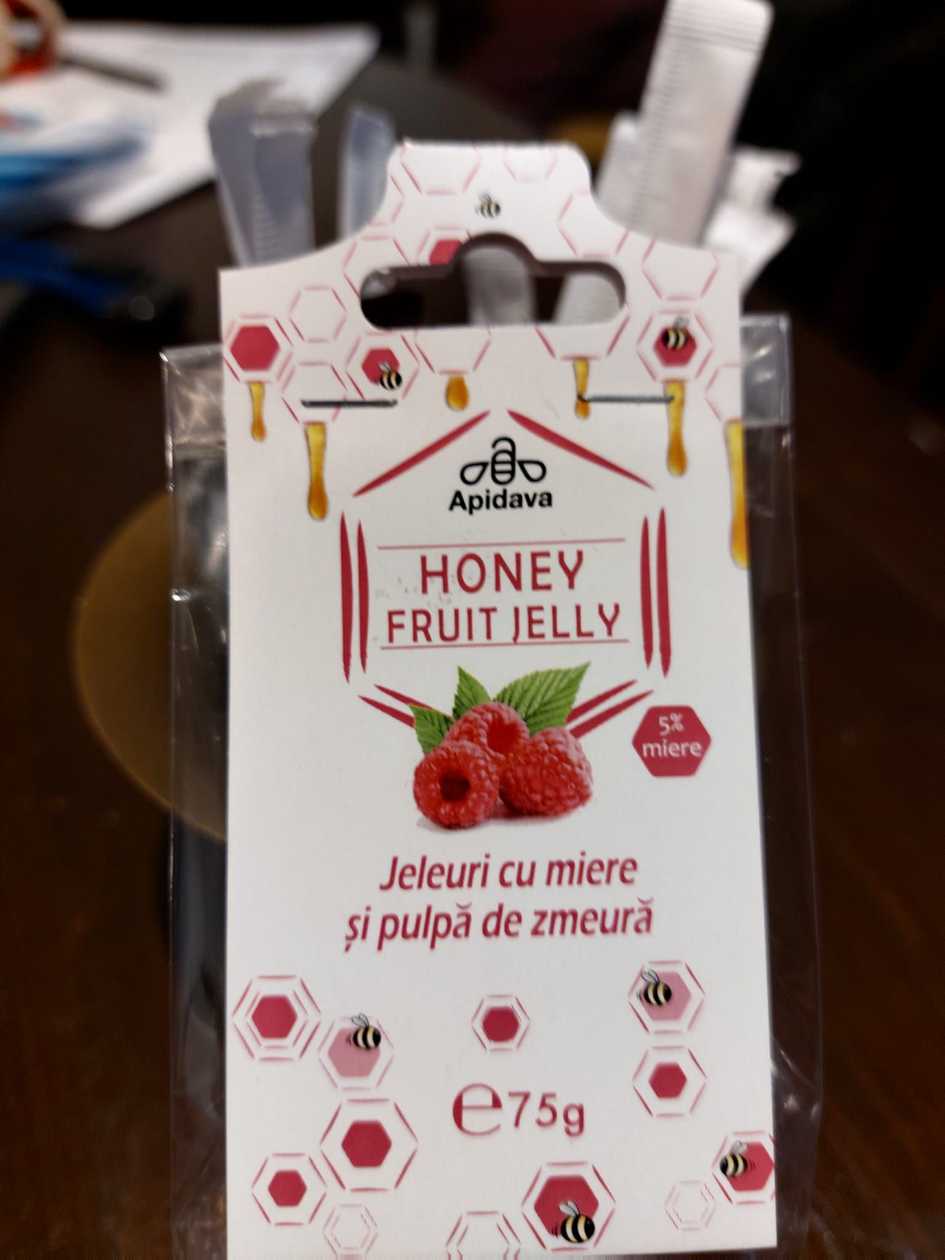 Copy of Jeleuri cu miere și pulpă de zmeură (70 grame)