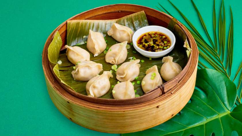 Dim Sum z wieprzowiną i kolendrą