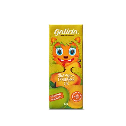 APPLE-PEAR JUICE 200ML
