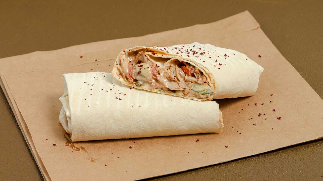 Toyuq Dönəri Lavaşda Basdırma