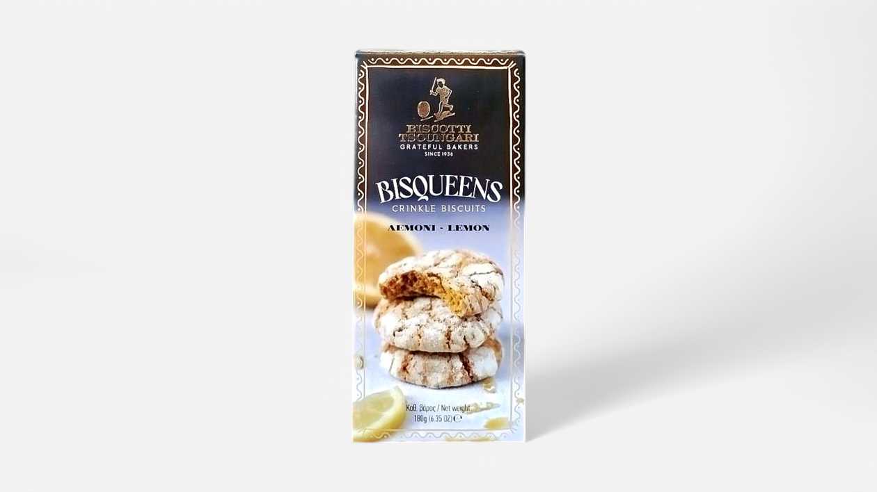Crinkle Biscuits Lemon/9pieces