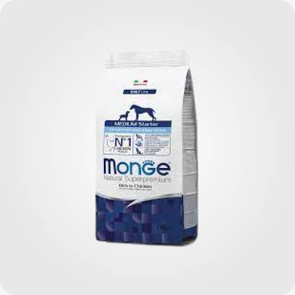 Monge Medium Puppy And Adult With Chicken Meat 1 Kg (Weighed)