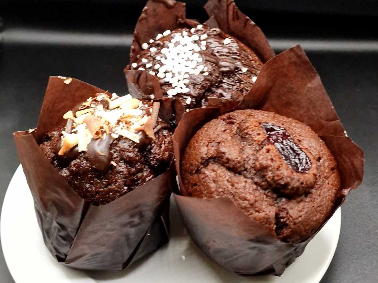 Muffin, 1 piece.