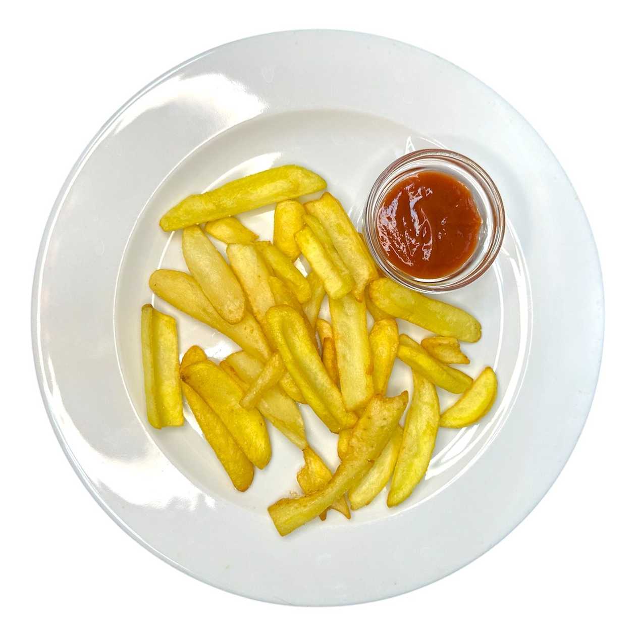 Potato Dippers with Ketchup