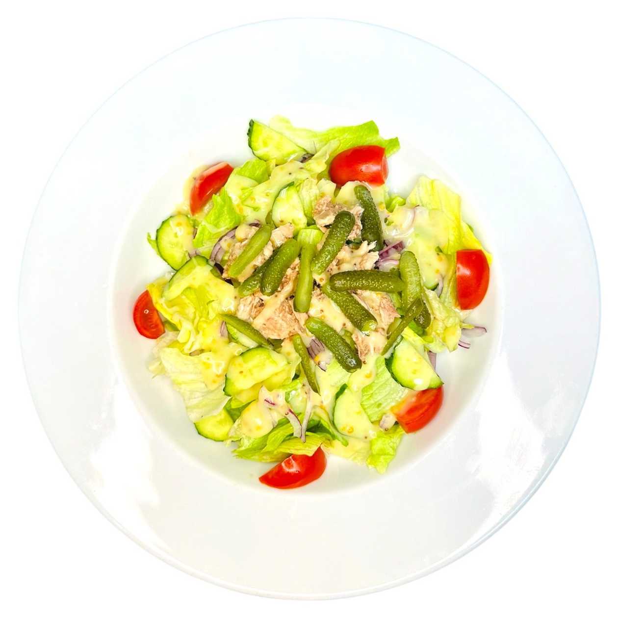 Tuna salad with mustard-honey dressing, 265 g