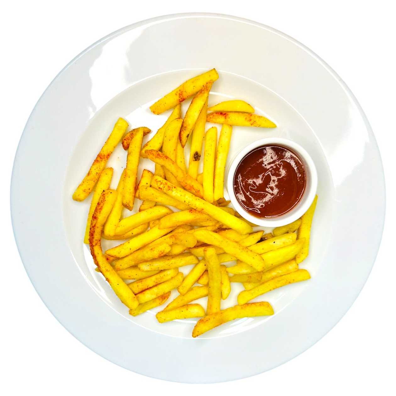 French Fries with Ketchup