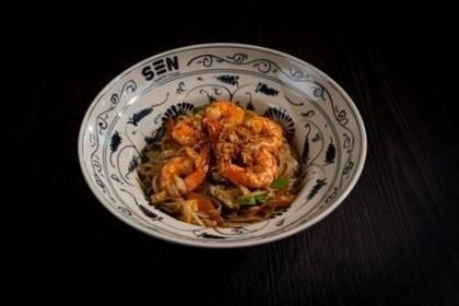 T3.C Stir-fried Pho with Shrimp