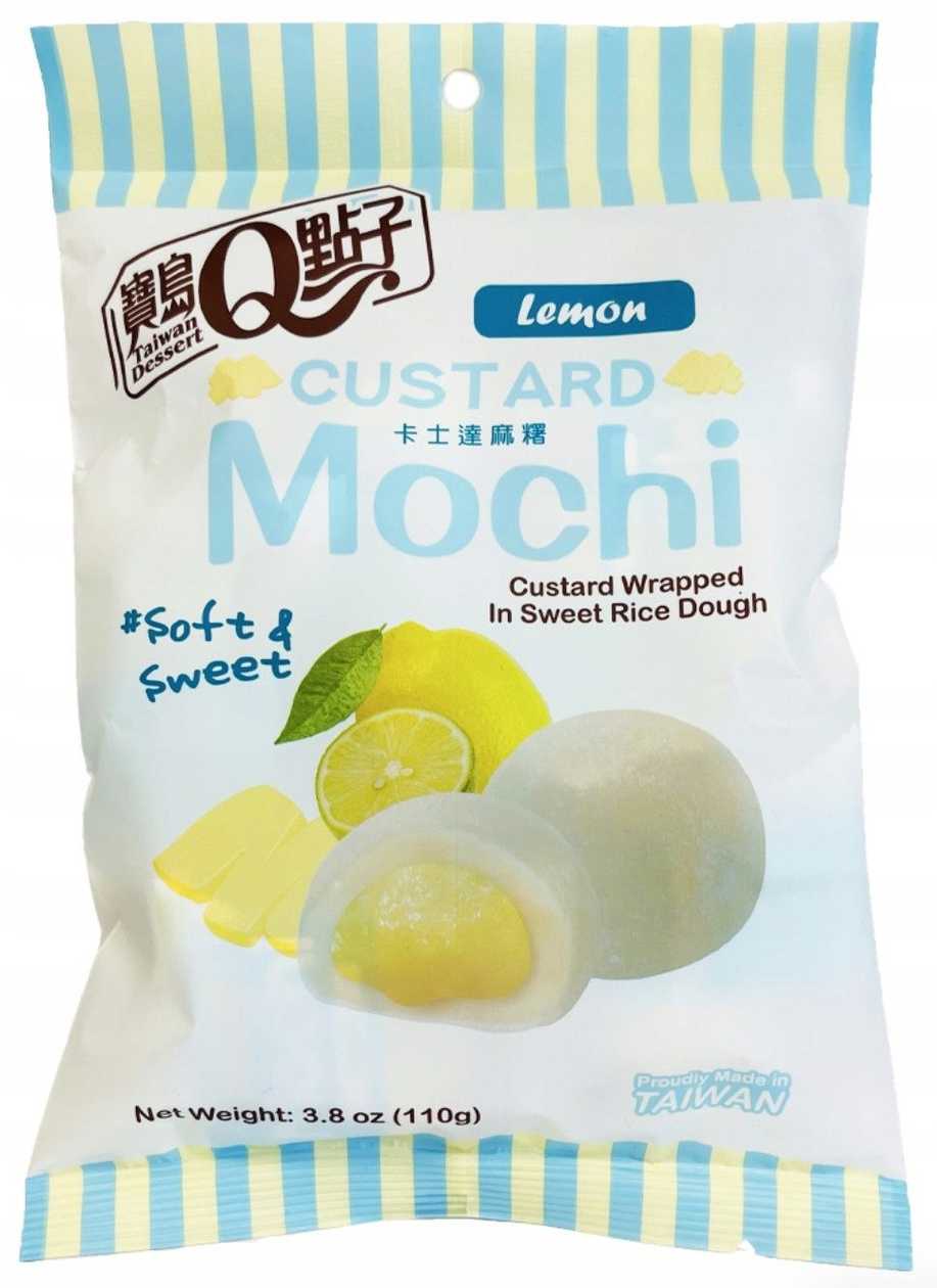 Mochi Q-BRAND CUSTARD (LEMON), 110g