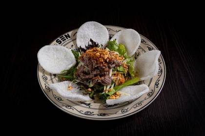 Papaya Salad with Beef