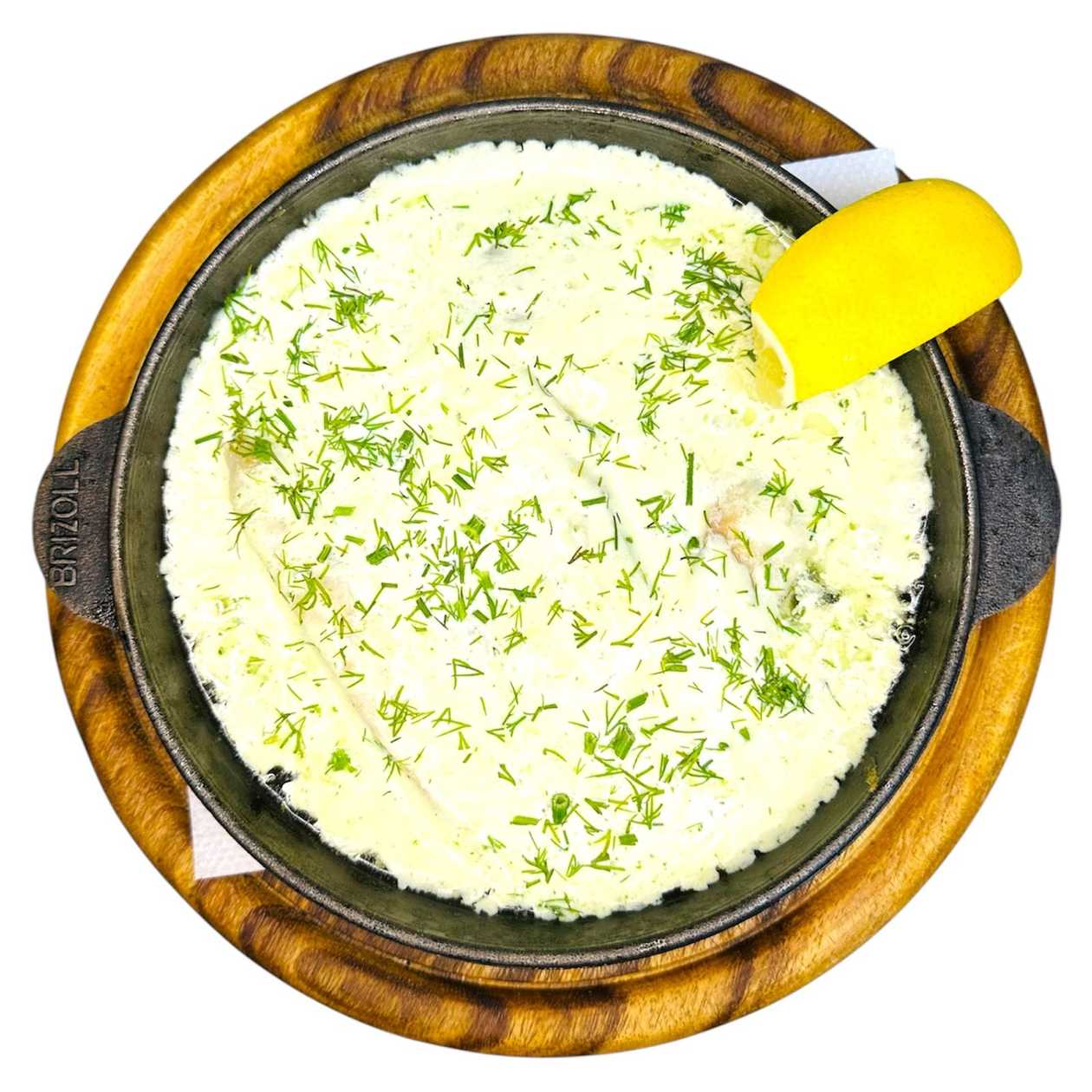 White Fish in Cheese Sauce