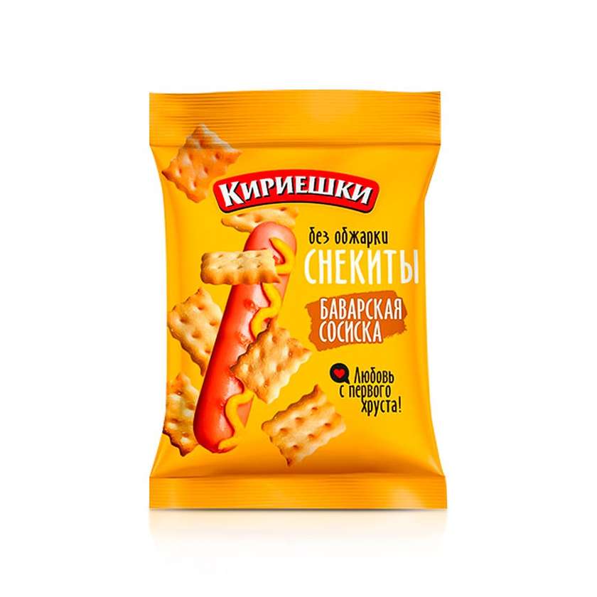 Lehké, vzdušné a křupavé snekity вavorský párek 60g