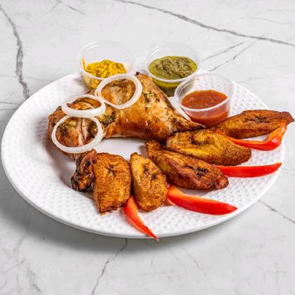 Fried Plantains with Pork