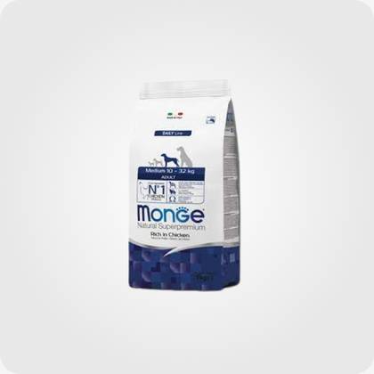 Monge With Medium Adult Chicken Meat 1 Kg (Weighed)