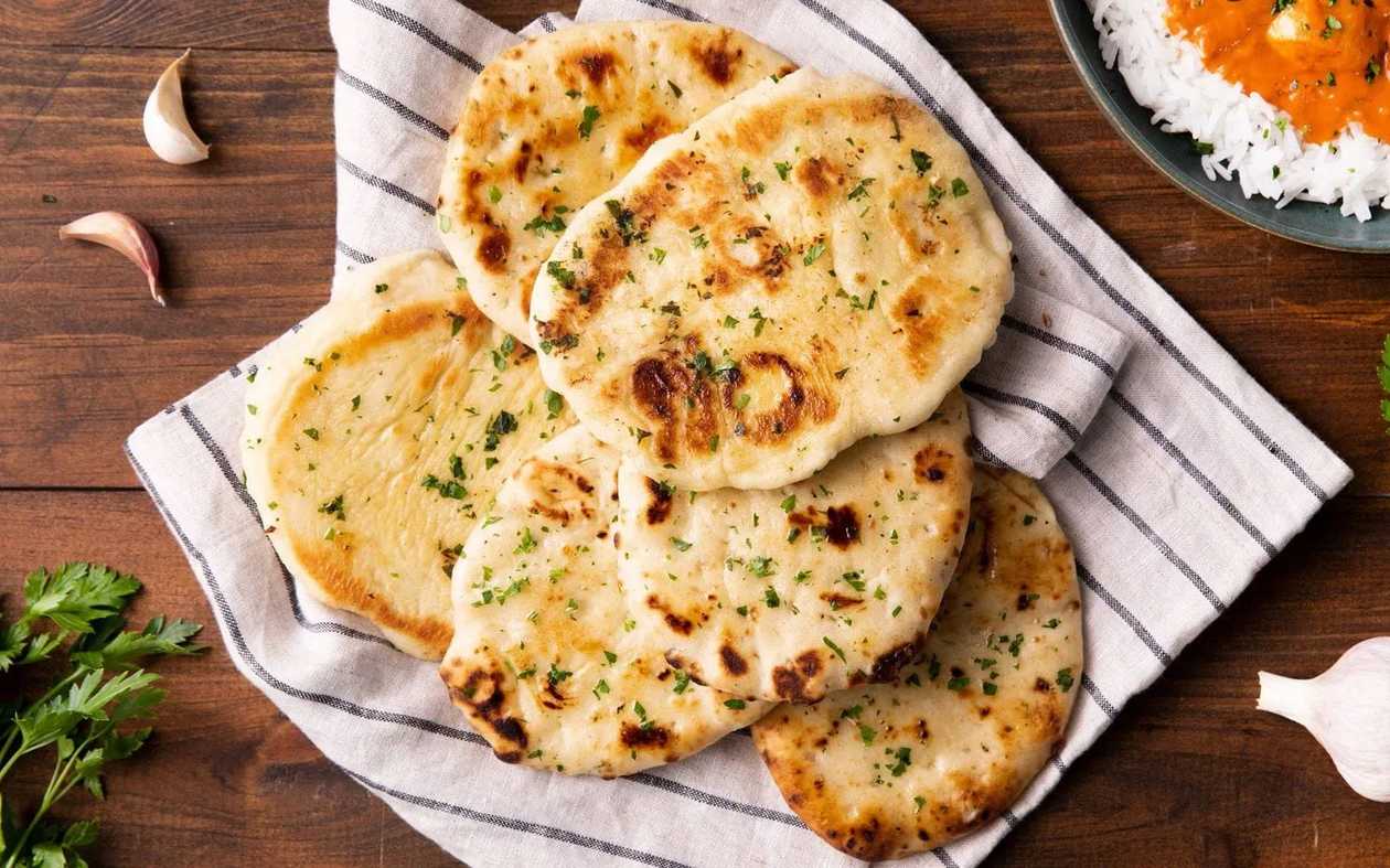 Rosemary, Garlic, and Buttered Naan