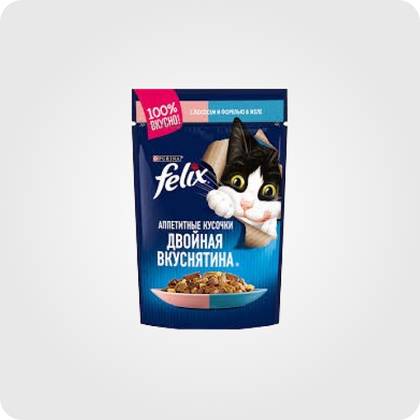 Felix Salmon & Trout 26X75G