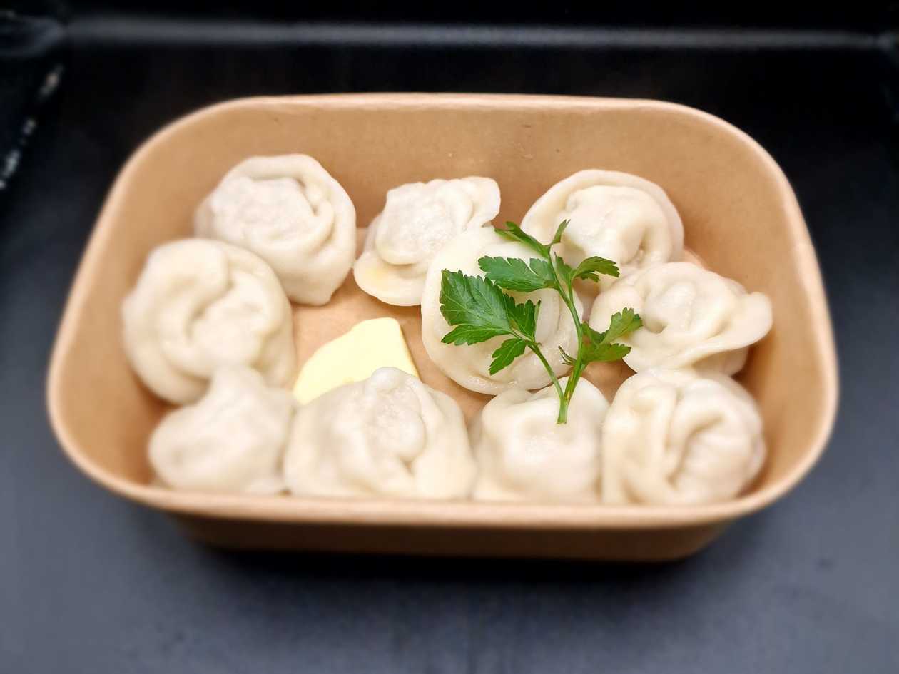 Dumplings with chicken