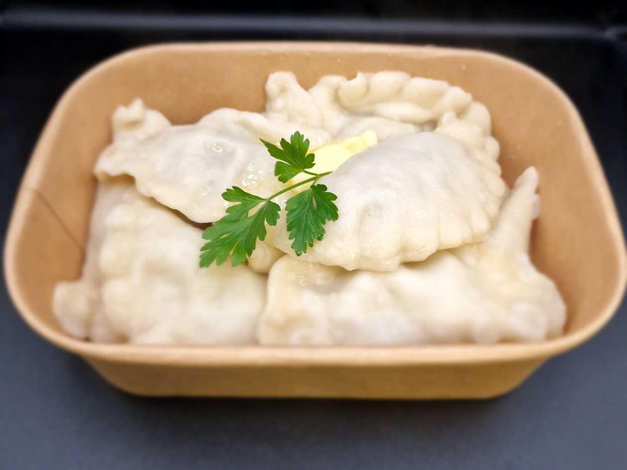 Vareniki with potato