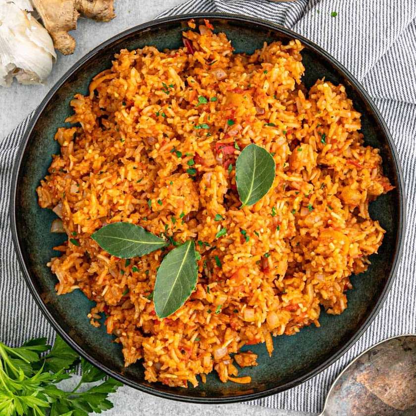 Jollof Rice & Chicken